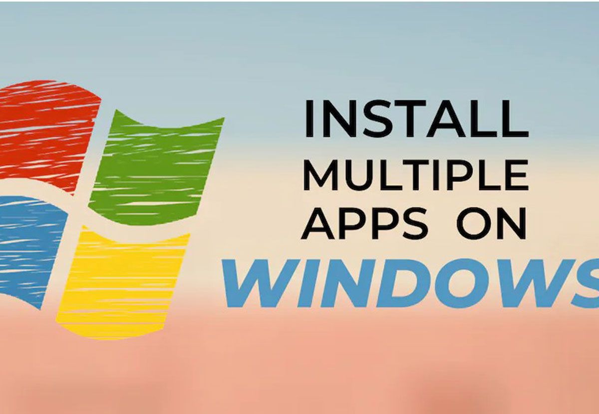 আপনার Windows PC একসাথে একাধিক Apps কীভাবে Install করবেন?