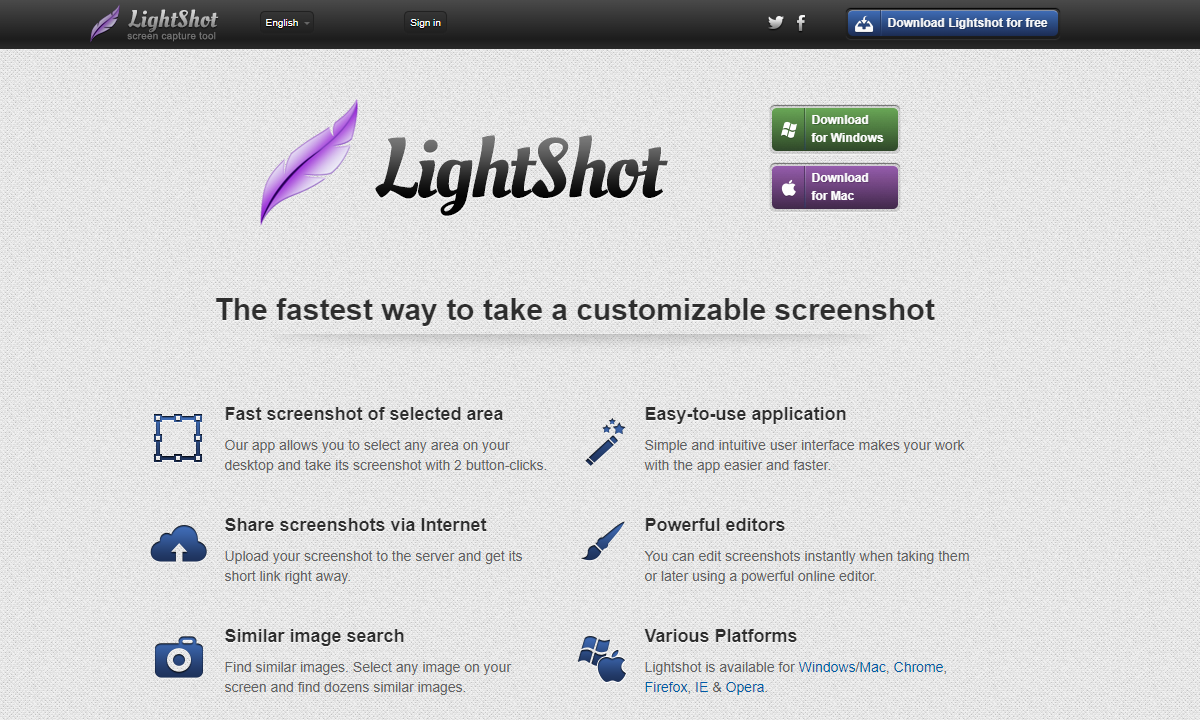 How to install LightShot in windows 10?